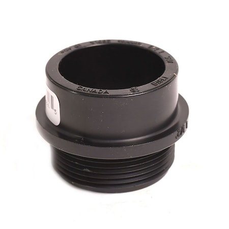 Thrifco Plumbing 1-1/2 Inch X 1-1/4 Inch ABS Male Fitting Adapter 6792879